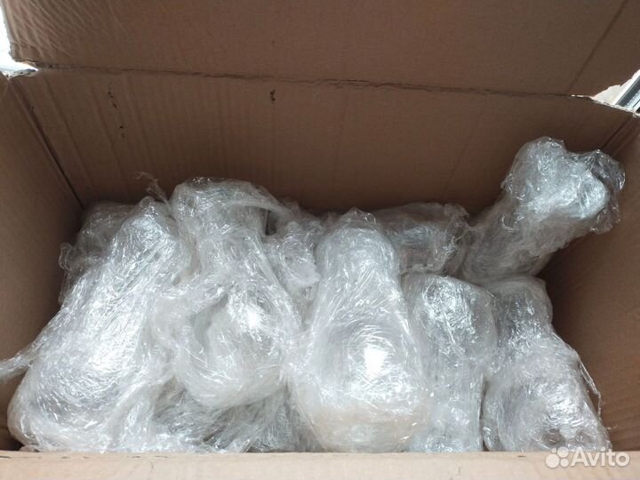 Новая люстра с фужерами