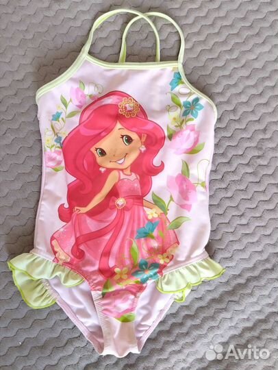 Купальник слитный для девочки