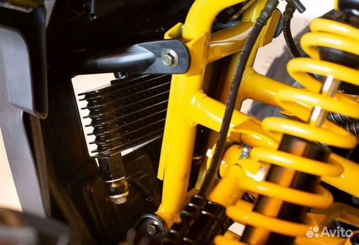 Квадроцикл Motoland Wild Track X 200 желтый