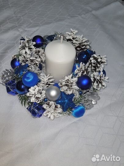 Подсвечник новогодний