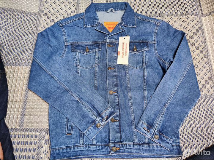 Джинсовая куртка Levis индиго