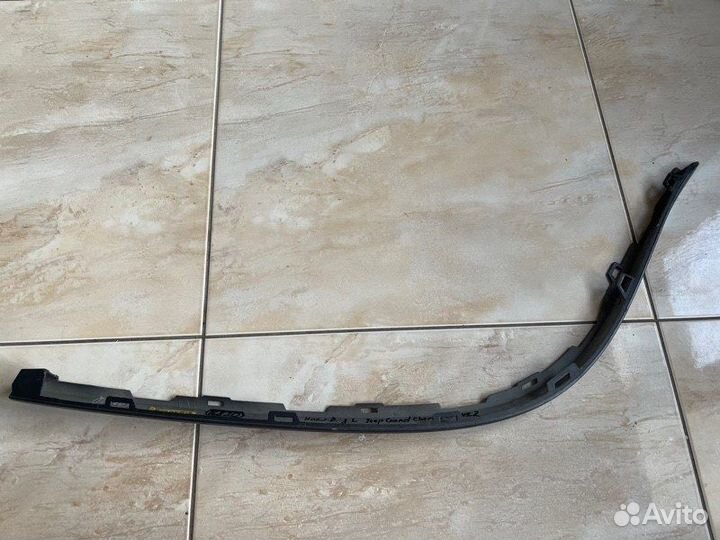 Накладка бампера задняя левая Jeep Grand Cheroke