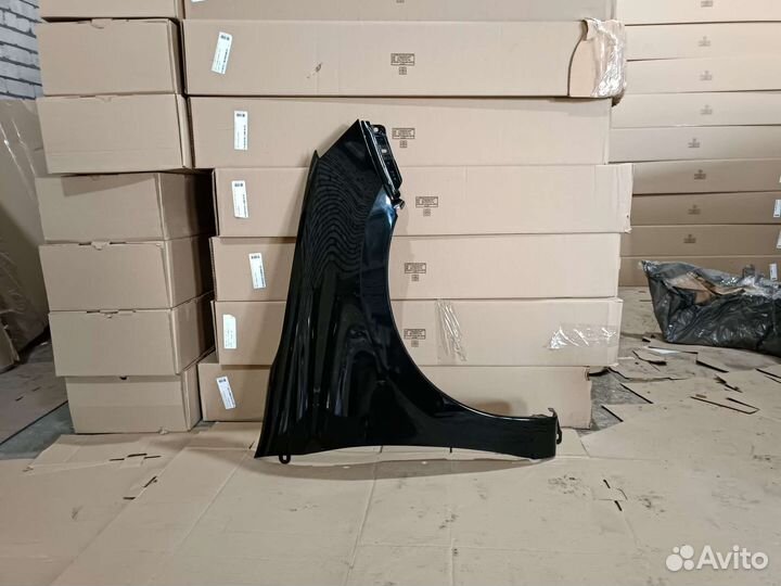 Крыло LADA granta fl правое черный черная пантера
