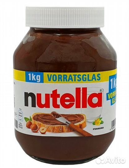 Nutella, milka шоколадная паста (Германия)