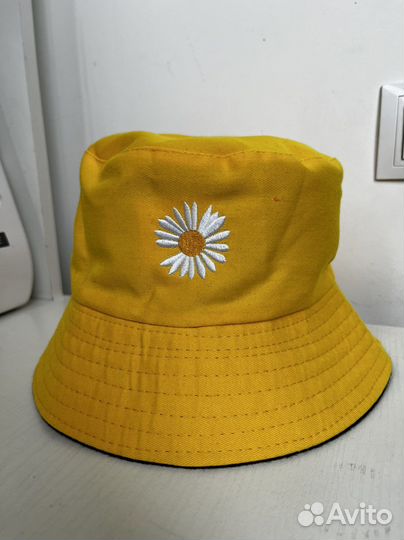 Панама двухсторонняя (черная, желтая)