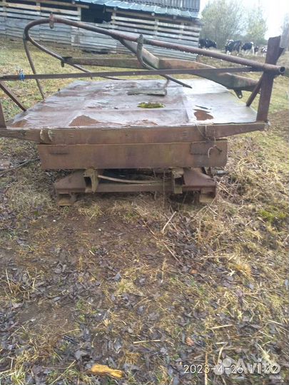 Телега одноосная