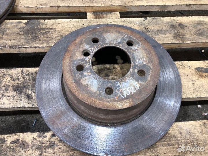 Диск тормозной задний Bmw 5 E60 N52B25 2005