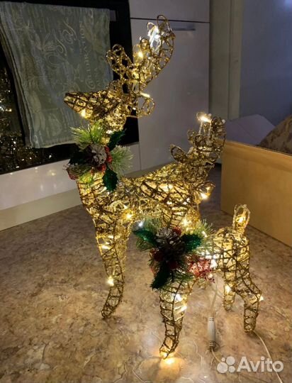 Светящийся олень