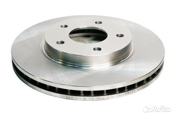 Диск тормозной передний
