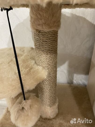 Домик для кошки с когтеточкой