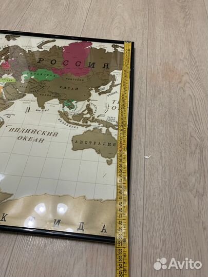 Карта мира скретч