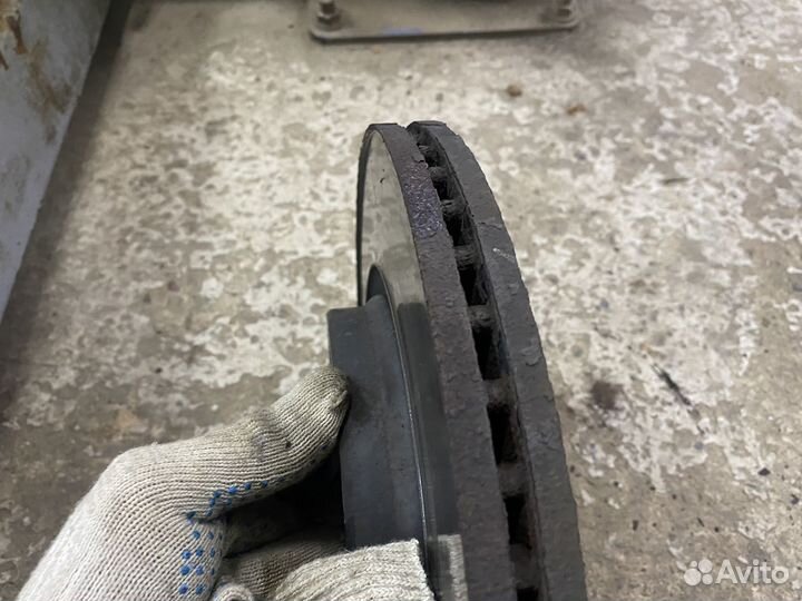 Б/У Диски тормозные передние к-т. kia sportage ql