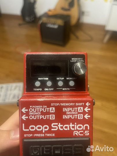 Гитарная педаль boss rc-5 loop station