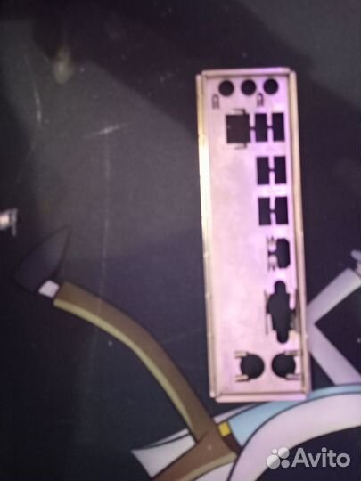 Материнская плата с процессором и памятью