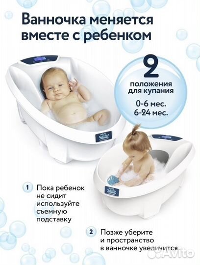 Ванночка для купания Baby Patent