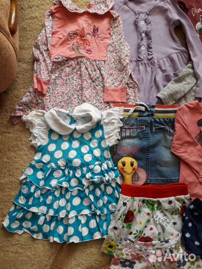 Вещи пакетом на девочку