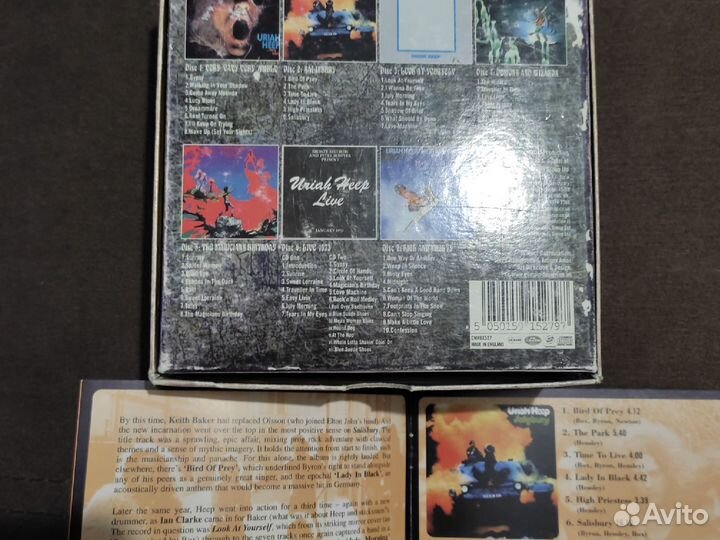 Cd диски фирменные Uriah heep