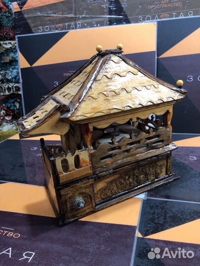 Шкатулка Дом Ручная работа