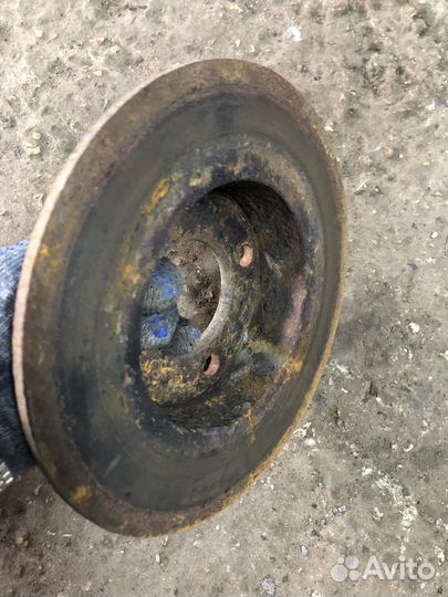 Передние тормозные диски Audi 80 B3