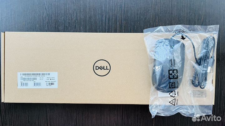Клавиатура и Мышь Dell KB216-BK