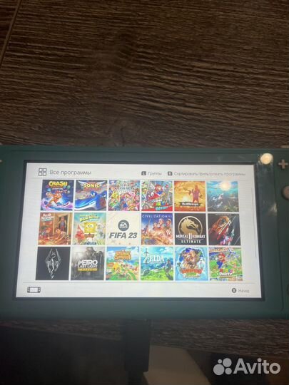 Игровая приставка nintendo switch lite