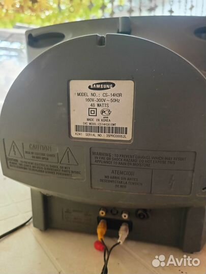 Старый Телевизор и 2 тюнера+пульт