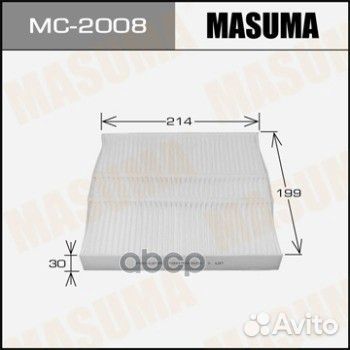 Фильтр салона MC-2008 Masuma