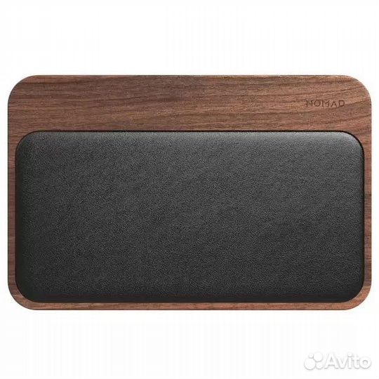 Беспроводная зарядка станция Nomad кожа/дерево