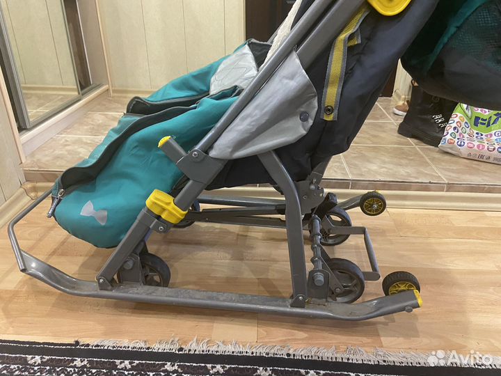 Коляска санки ника 7-2