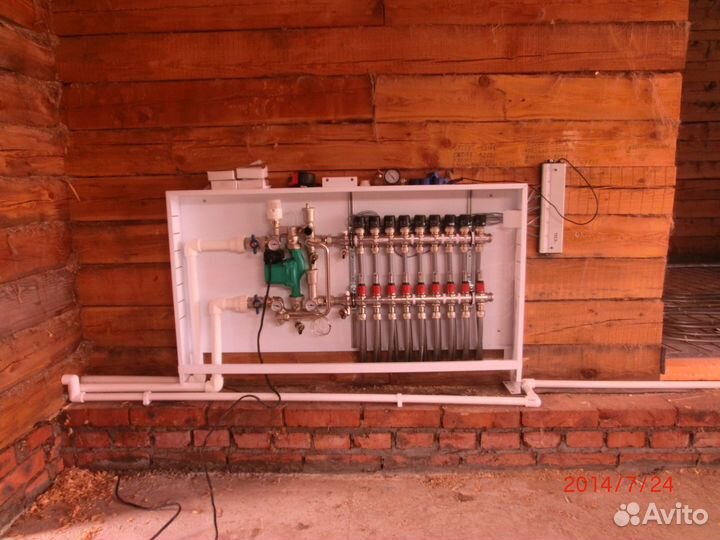 Тёплый пол Сантехник теплотехник большой опыт