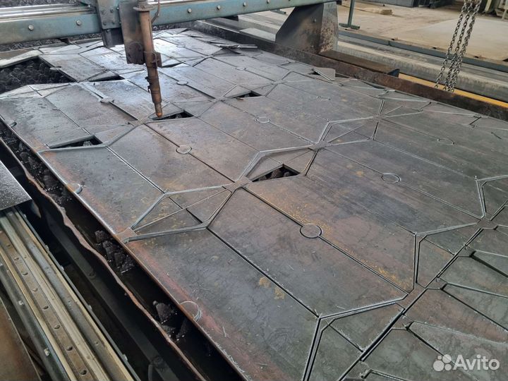 Плазменная и газовая резка металла на станке с чпу