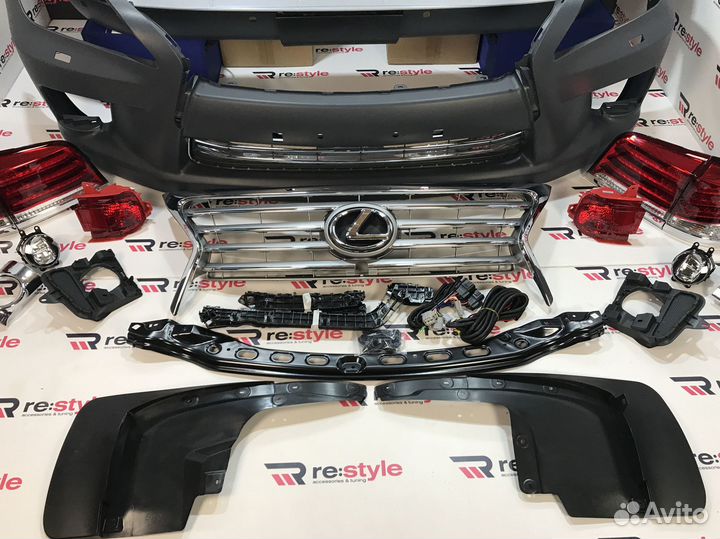 Рестайлинг Lexus LX570 c 07-12 в 12-15 R1799