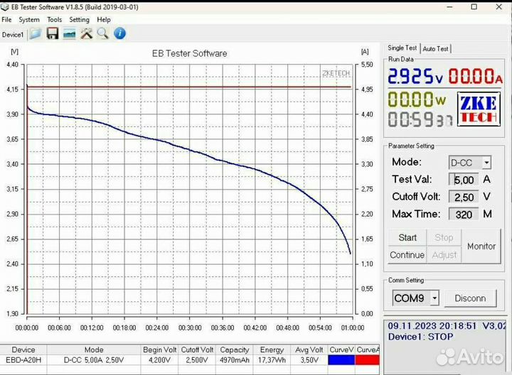 Аккумуляторы li-ion 21700 5000 mah 3С 15А 14 мом