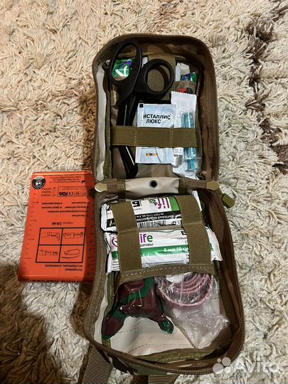 Аптечка тактическая укомплектованная