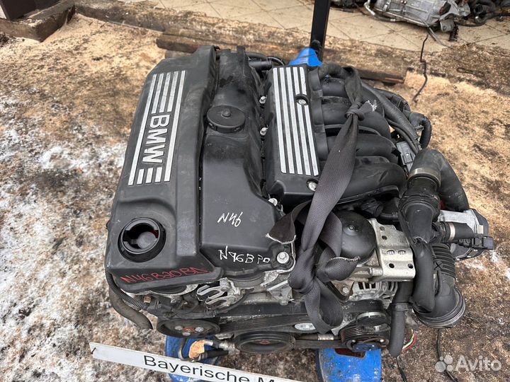Двигатель, BMW 3 2009