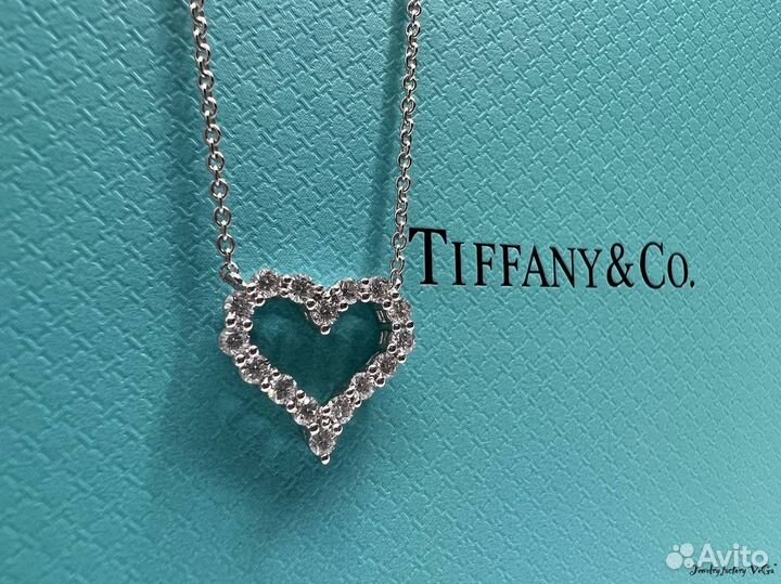 Золотая подвеска Tiffany Co