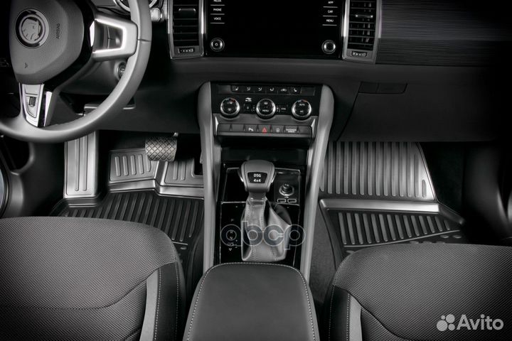 Коврики 3D в салон ford Mondeo 01/2015- 4 шт