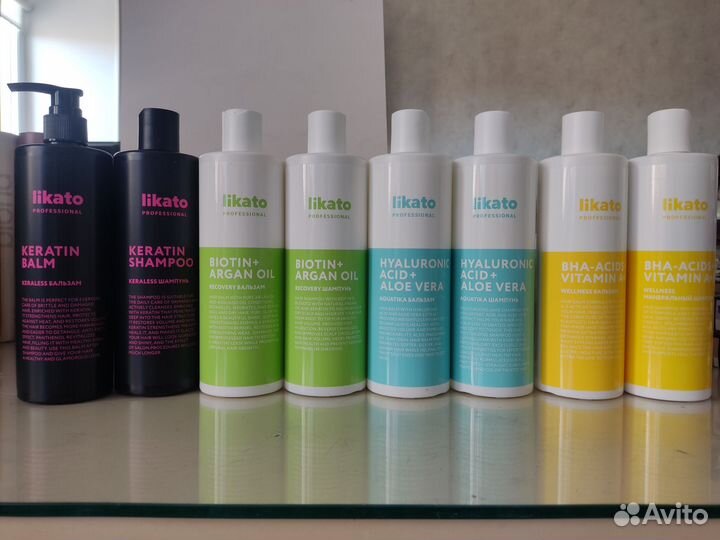 Шампунь и бальзам likato 400мл