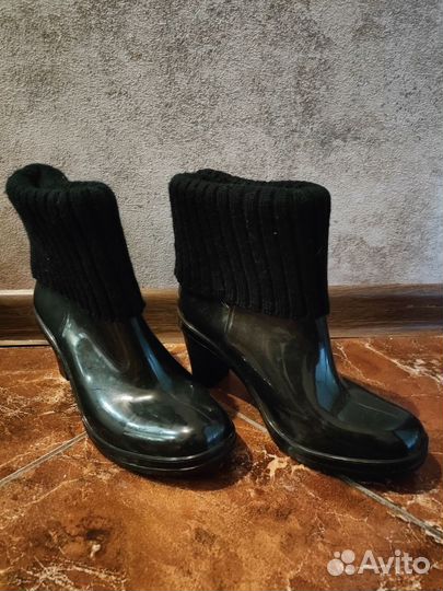 Ботильоны резиновые р36-37 сапоги
