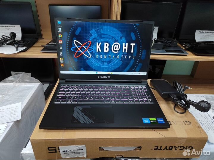 Новенький игровой ноутбук 12500H 32GB RTX4060