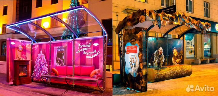 Вывески, Объемные буквы, Печать наклеек и баннеров