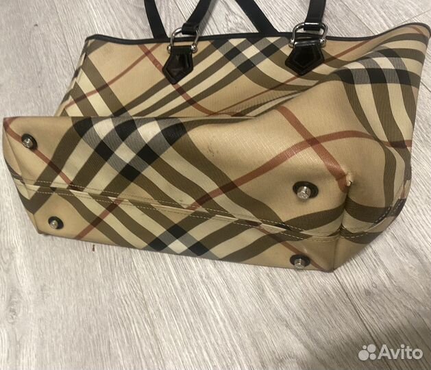 Сумка Burberry оригинал винтаж шоппер