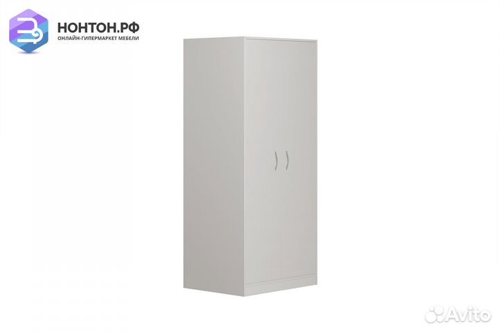 Шкаф двухстворчатый Орион белый