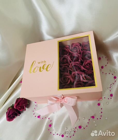 Подарок цветы и конфеты