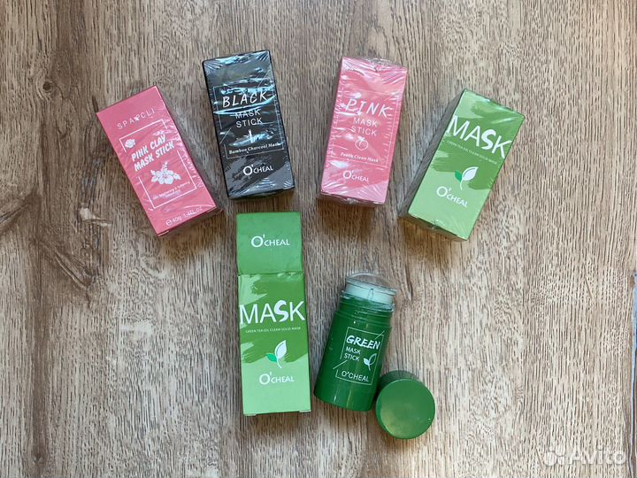 Глиняная стик маска для лица