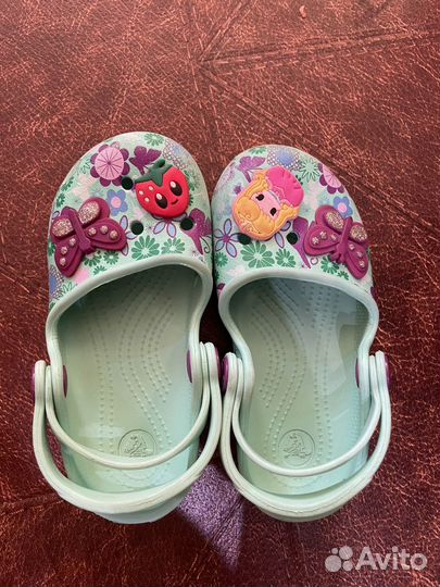 Crocs на девочку c10 р.27