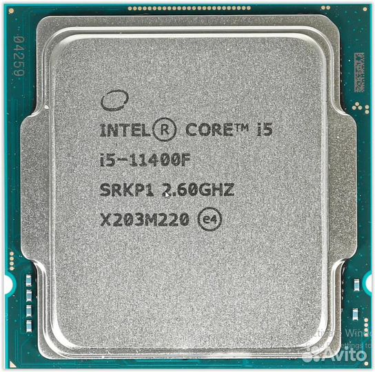 Процессор intel core i5 11400f