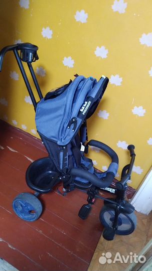 Детский велосипед с ручкой бу