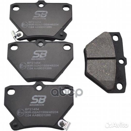Колодки тормозные BP21454 SB Nagamochi