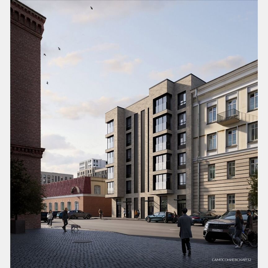 2-к. квартира, 61,1 м², 10/10 эт.